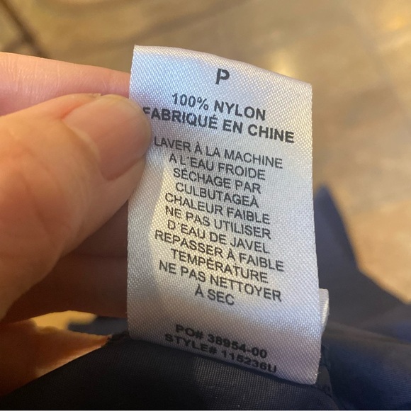 STUSSY Navy Graphic Lightweight Snap Button Hoodie Jacket Size Small-Unisex - Picture 8 of 9